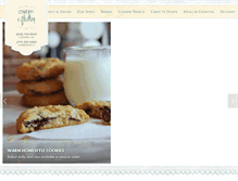 Tablet Screenshot of creamandflutter.com